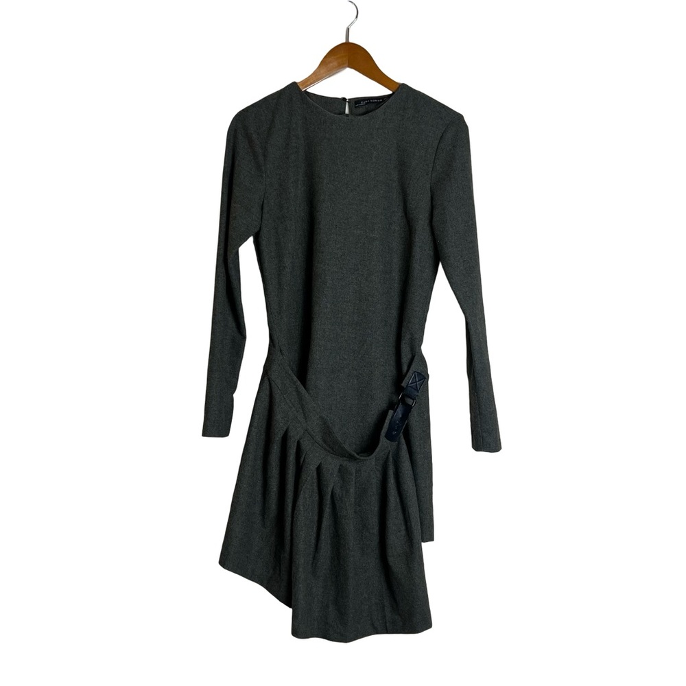 Zara wool blend dark green dress. Size‎ medium